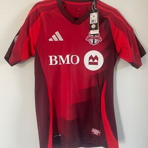 Adidas Red Soccer Jersey
